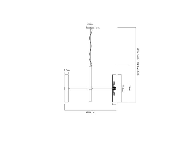 Люстры LH Mirror Home BD-3069871 Амье