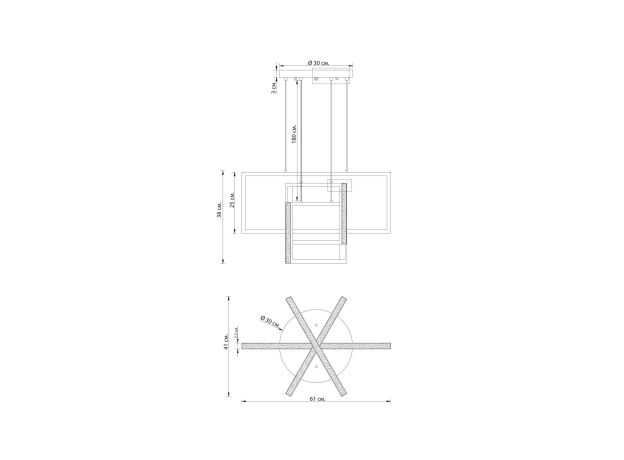 Люстры LH Mirror Home BD-3069862 Ульрих