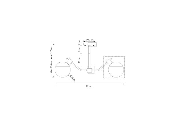 Люстры LH Mirror Home BD-3069691 Миранда