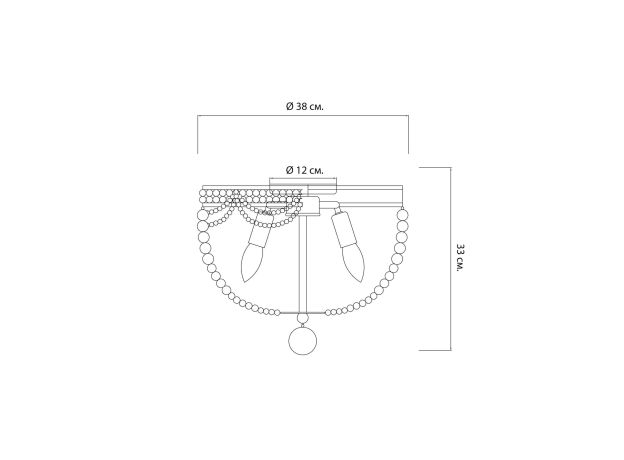 Потолочные светильники LH Mirror Home BD-3069844 Малибу