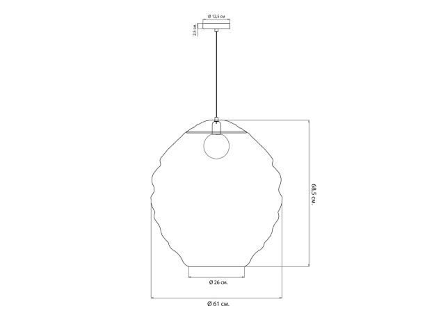 Подвесные светильники LH Mirror Home BD-3069825 Роланд