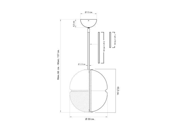 Подвесные светильники LH Mirror Home BD-3069811 Хардинг