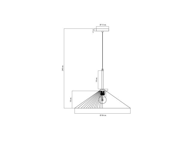 Подвесные светильники LH Mirror Home BD-3069802 Парсон