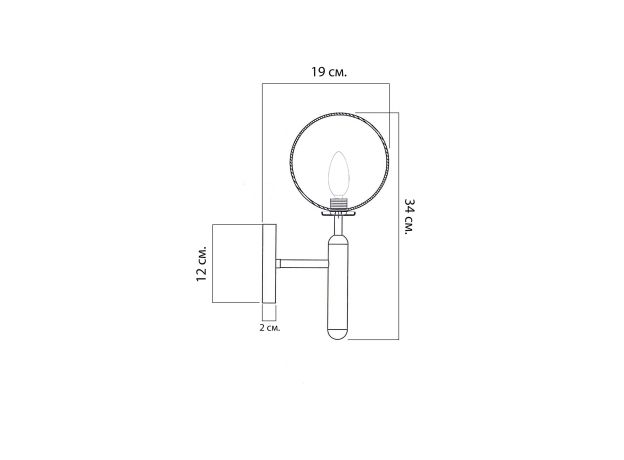 Настенные светильники LH Mirror Home BD-3069777 Орибо