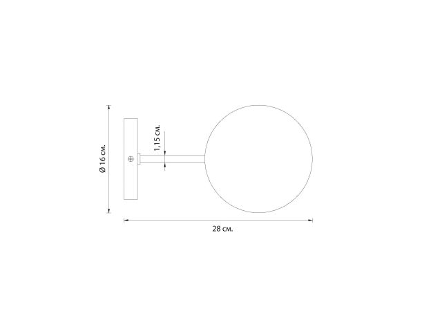 Настенные светильники LH Mirror Home BD-3069605 Миранда