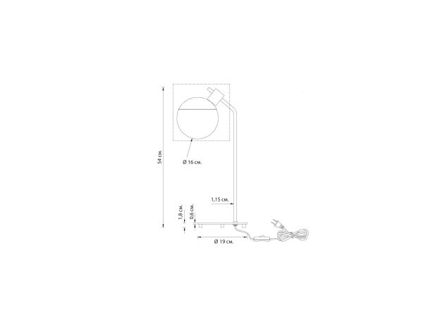 Настольные лампы LH Mirror Home BD-3069601 Миранда