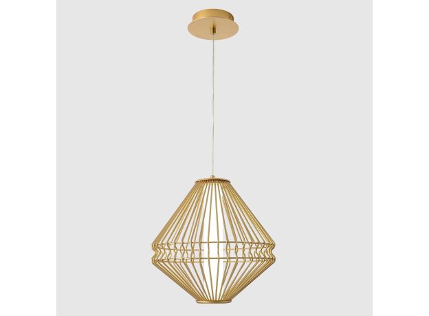 Подвесные светильники Crystal Lux CUADRA SP15W LED GOLD CUADRA