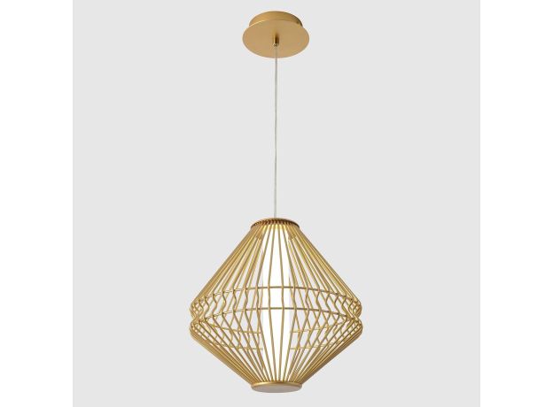 Подвесные светильники Crystal Lux CUADRA SP15W LED GOLD CUADRA