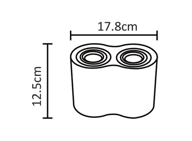 Точечные светильники Arte Lamp A5644PL-2SI A5644