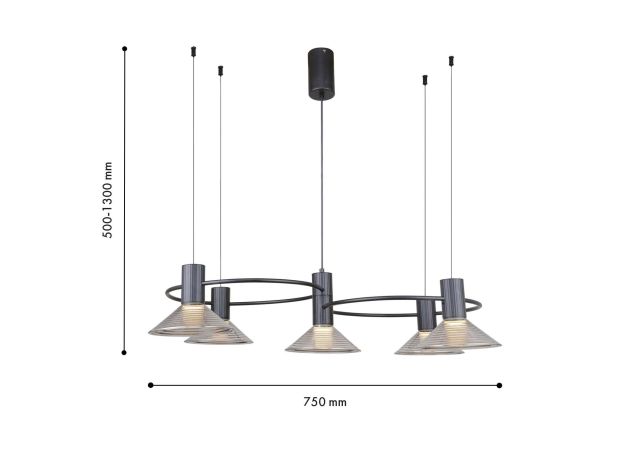 Люстры F-Promo 4622-5P Feris