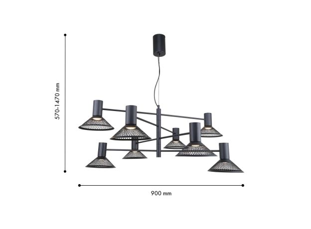 Люстры F-Promo 4623-8P Metrics