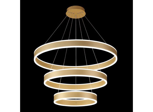 Люстры Crystal Lux MUCHOS SP158W LED GOLD MUCHOS