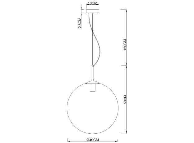 Подвесные светильники Arte Lamp A1564SP-1PB VOLARE