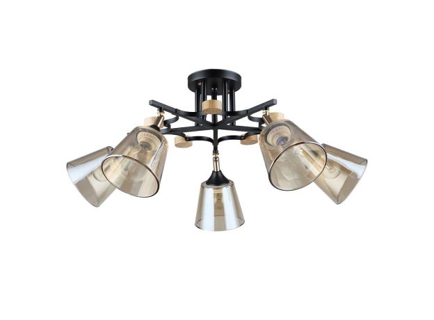 Люстры Arte Lamp A5078PL-5BK Glassy