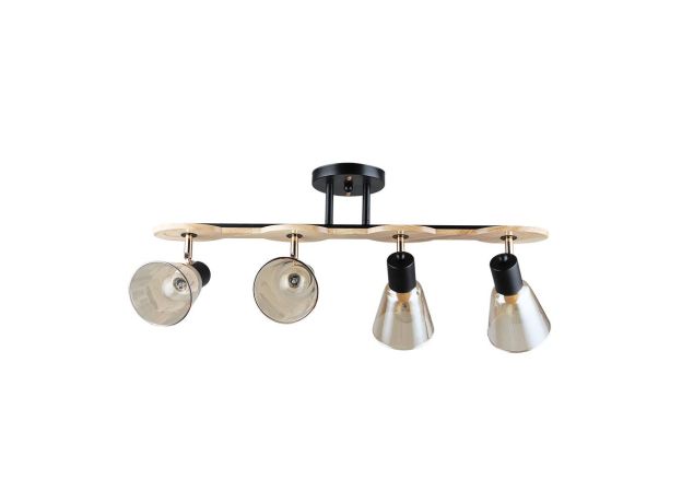 Точечные светильники Arte Lamp A5112PL-4BK Harmony