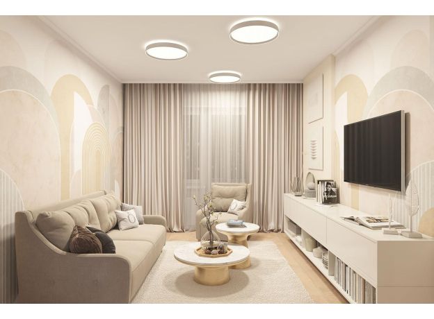 Потолочные светильники Denkirs DK6511-WH/1 PLATO