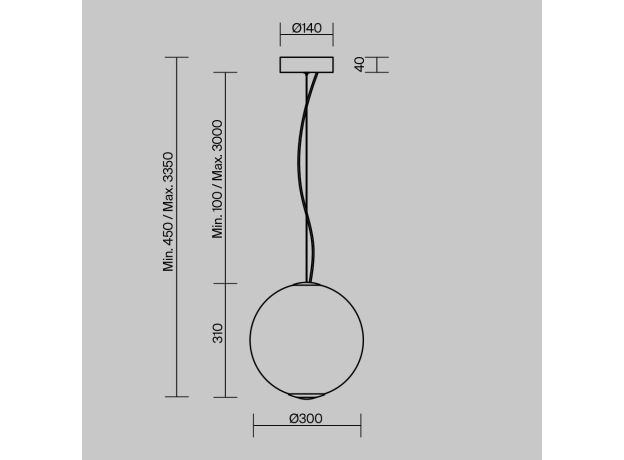 Подвесные светильники Maytoni MOD397PL-L15CH3K Bruma