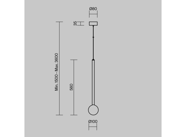 Подвесные светильники Maytoni MOD383PL-L4BS3K Bubble dream