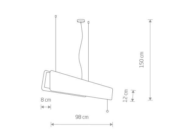 Подвесные светильники Nowodvorski 7520 Oslo Led 90