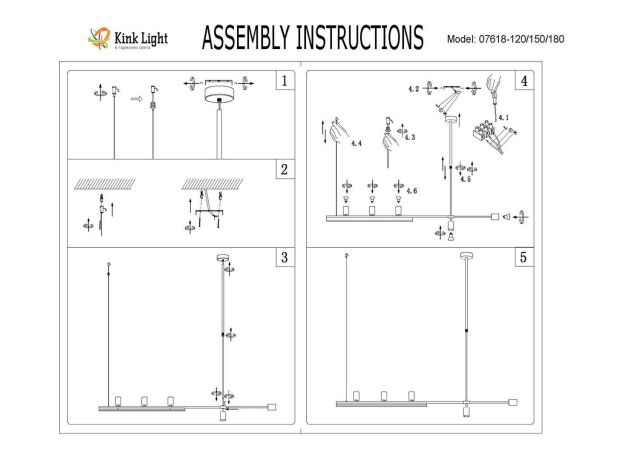 Люстры KINK Light 07618-150,19 Рия
