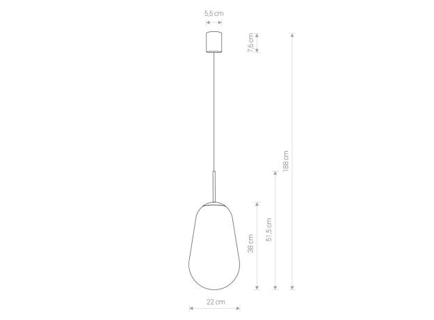 Подвесные светильники Nowodvorski 7798 Pear M