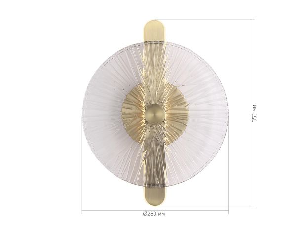 Настенные светильники ST Luce SL6141.301.01 WASI
