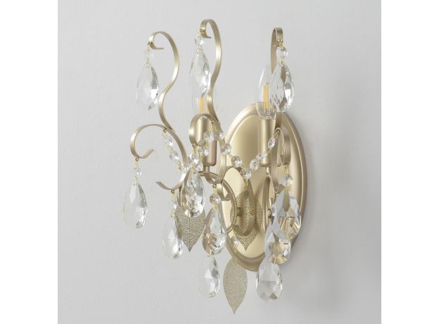 Настенные светильники Crystal Lux ESMIRALDA AP2 GOLD ESMIRALDA