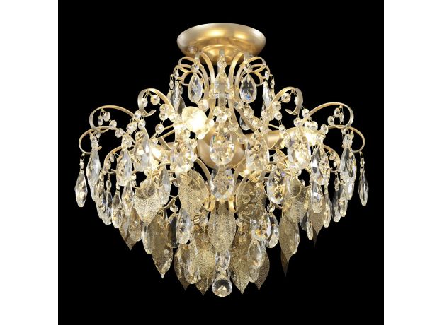 Потолочные светильники Crystal Lux ESMIRALDA PL4 GOLD ESMIRALDA