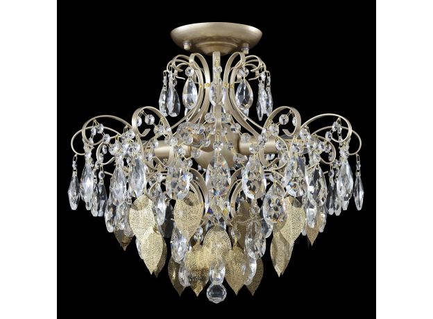 Потолочные светильники Crystal Lux ESMIRALDA PL4 GOLD ESMIRALDA