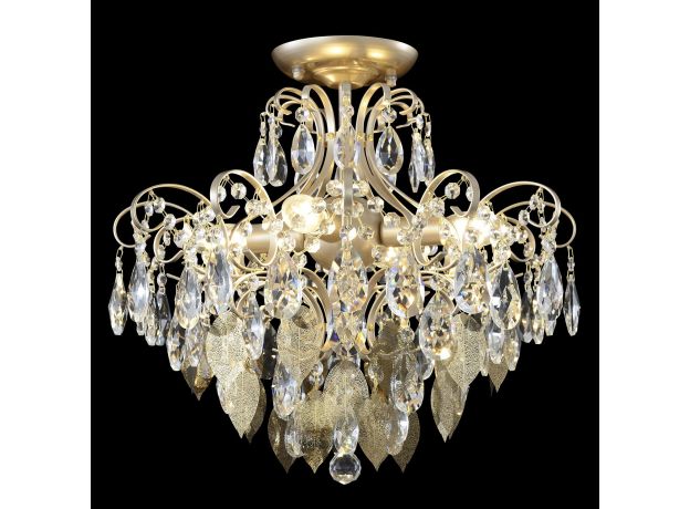 Потолочные светильники Crystal Lux ESMIRALDA PL4 GOLD ESMIRALDA