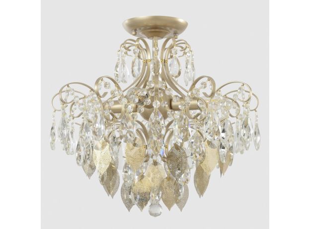 Потолочные светильники Crystal Lux ESMIRALDA PL4 GOLD ESMIRALDA