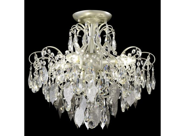 Потолочные светильники Crystal Lux ESMIRALDA PL4 SILVER ESMIRALDA