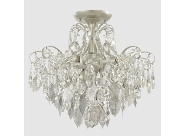 Потолочные светильники Crystal Lux ESMIRALDA PL4 SILVER ESMIRALDA