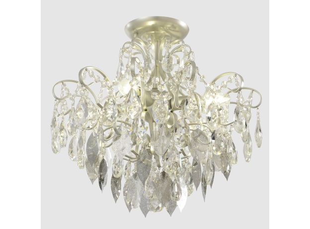 Потолочные светильники Crystal Lux ESMIRALDA PL4 SILVER ESMIRALDA