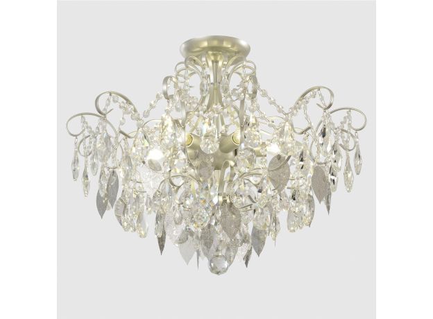 Потолочные светильники Crystal Lux ESMIRALDA PL6 SILVER ESMIRALDA