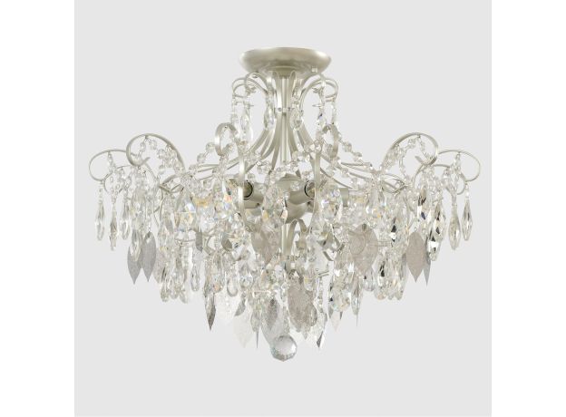 Потолочные светильники Crystal Lux ESMIRALDA PL6 SILVER ESMIRALDA