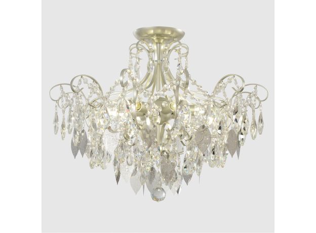 Потолочные светильники Crystal Lux ESMIRALDA PL6 SILVER ESMIRALDA