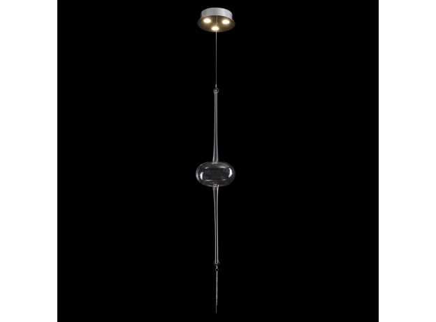 Подвесные светильники Crystal Lux GLASS SP3W LED CHROME GLASS