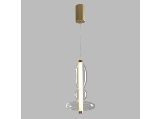 Подвесные светильники Crystal Lux QUASAR SP10W LED TRANSPARENT QUASAR