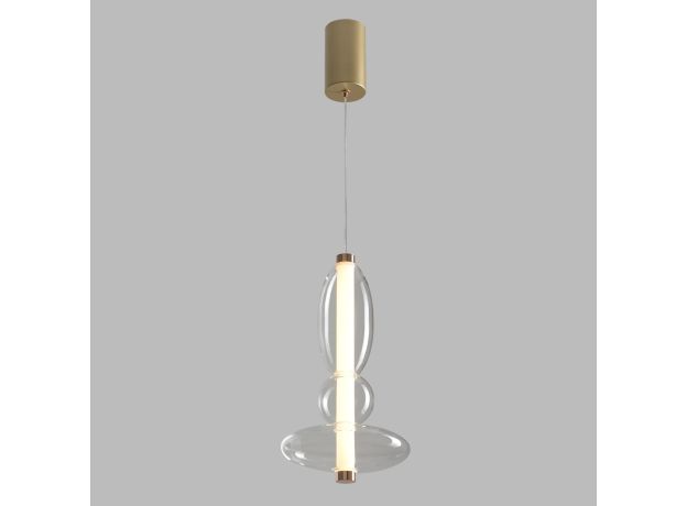 Подвесные светильники Crystal Lux QUASAR SP10W LED TRANSPARENT QUASAR