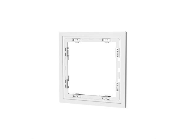 Рамка пластиковая VOLTUM S70 на 1 пост, (белый матовый)