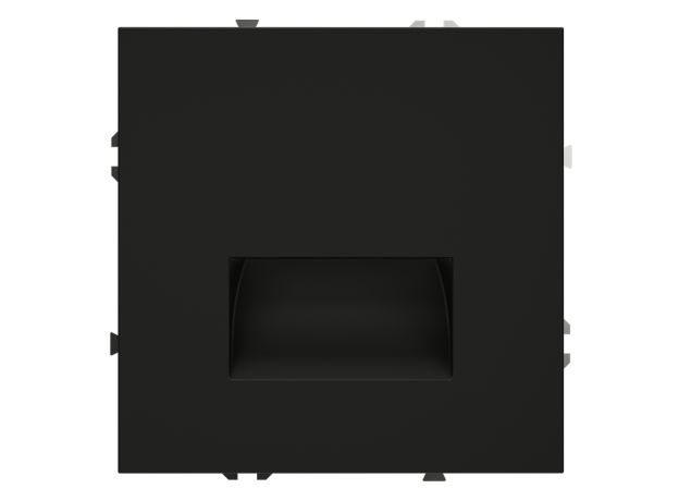 Подсветка светодиодная встраиваемая VOLTUM S70, (черный матовый)