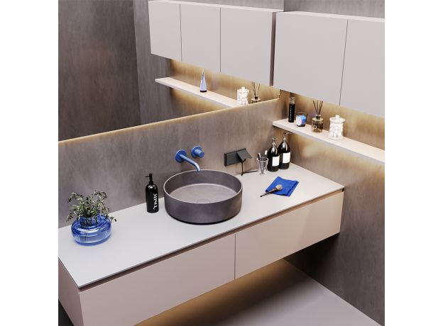 Рамка пластиковая VOLTUM S70 на 2 поста, (графит)