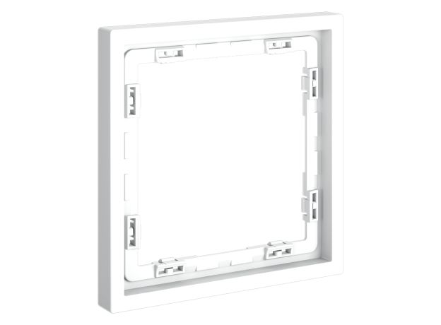 Рамка пластиковая VOLTUM S70 на 1 пост, (белый матовый)