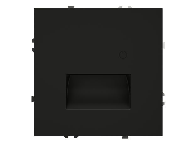 Подсветка светодиодная встраиваемая VOLTUM S70 с датчиком, (черный матовый)