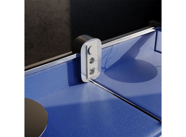 Розетка встраиваемая VOLTUM S70 с заземлением и защитными шторками, 16А, с USB, A+A, (сталь)
