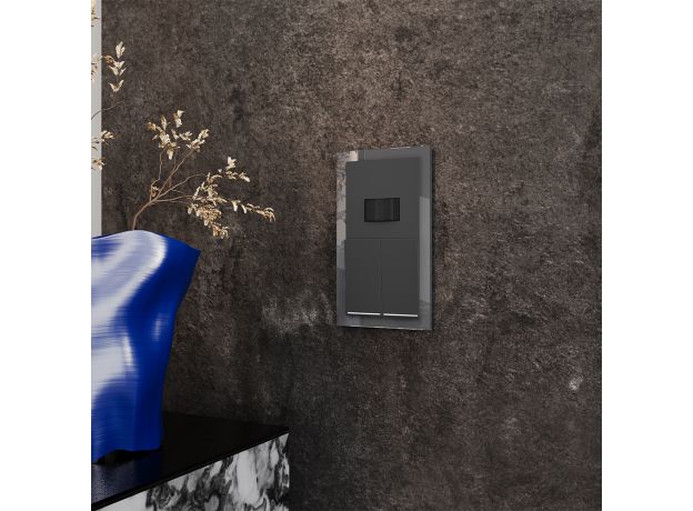 Датчик движения встраиваемый VOLTUM S70, (графит)