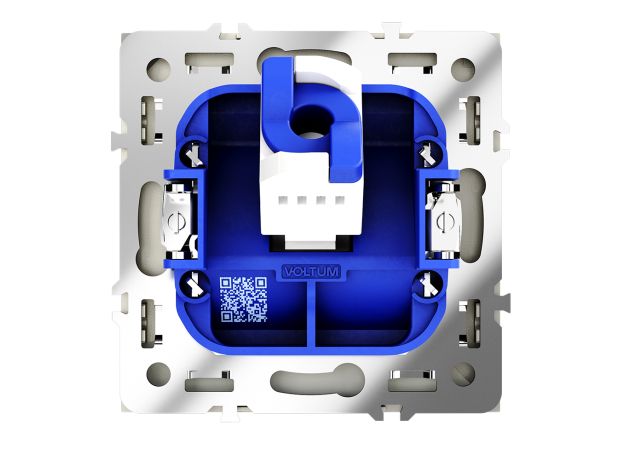 Розетка компьютерная встраиваемая VOLTUM S70 RJ45 кат.6, (шелк)