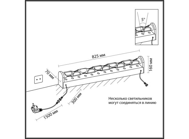 Торшеры Odeon Light 7027/16FL WATERFALL