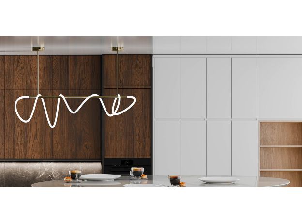 Люстры Lightera LE117L-80GA WIFI Nyasa